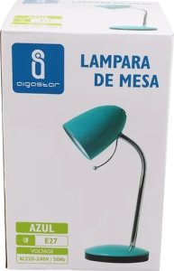 Lampka biurkowa Aigostar  Lampa biurkowa bez źródła światła Niebieska E27 Lampa biurkowa bez źródła światła Niebieska E27 5