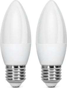 Aigostar  Żarówka diodowa świeczka LED C37 E27 9W 2 szt. zimna Żarówka diodowa świeczka LED C37 E27 9W 2 szt. zimna 1