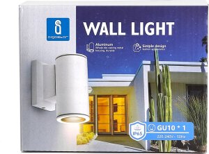 Kinkiet Aigostar  Kinki9et led biały bez źródła światła GU10 Jednokierunkowa lampa ścienna biała bez źródła światła GU10 7