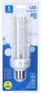 Aigostar  Żarówka LED W Kształcie U 4U E27 19W Żarówka LED W Kształcie U 4U E27 19W 1