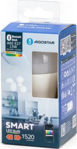 Aigostar  Żarówka led bluetooth Mesh A60 E27 15W, RGB+CCT Żarówka led bluetooth Mesh A60 E27 15W, RGB+CCT 4
