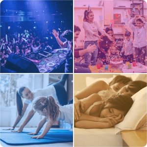 Aigostar  Żarówka diodowa Bluetooth MESH C37 E14 6,5W RGB+CCT Żarówka diodowa Bluetooth MESH C37 E14 6,5W RGB+CCT 2