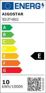 Świetlówka Aigostar  Świetlówka LED Plastikowa rurka świetlna T8 0.6m 10W neutralna LED Plastikowa rurka świetlna T8 0.6m 10W 3