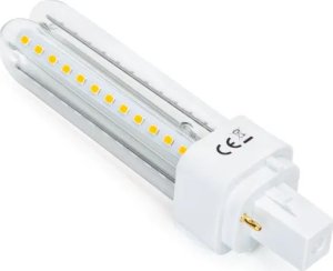 Świetlówka kompaktowa Aigostar  Świetlówka tuba LED PLC 2U 11W biała ciepła Świetlówka tuba LED PLC 2U 11W biała ciepła 2
