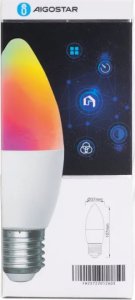 Aigostar  Inteligentna żarówka LED WB C37 E27 Wi-Fi 6,5W Inteligentna żarówka LED WB C37 E27 Wi-Fi 6,5W 6