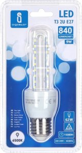 Aigostar  Żarówka LED W Kształcie U 2U E27 9W zimna Żarówka LED W Kształcie U 2U E27 9W 3