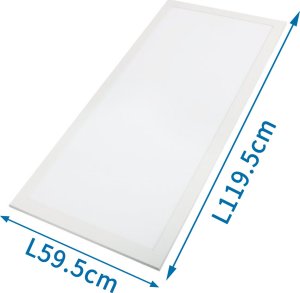 Lampa sufitowa Aigostar  Duży panel led LED 60W 1200x600 zimny Panel oświetlenia bocznego LED 60W 2