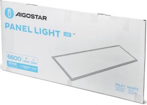 Lampa sufitowa Aigostar  Duży panel led LED 60W 1200x600 zimny Panel oświetlenia bocznego LED 60W 3