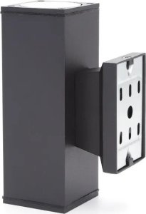 Kinkiet Aigostar  Kinkiet dwukierunkowy lampa ścienna czarna bez źródła światła GU10 Dwukierunkowa lampa ścienna czarna bez źródła światła GU10 2