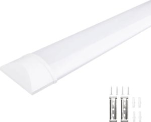 Lampa sufitowa Aigostar  Plafon listwa świetlówka LED oprawa 1.2m 40W 3220lm biała ciepła Plafon listwa świetlówka LED oprawa 1.2m 40W 3220lm biała ciepła 1