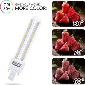 Świetlówka kompaktowa Aigostar  Świetlówka tuba LED PLC 2U 12W biała ciepła Świetlówka tuba LED PLC 2U 12W biała ciepła 5