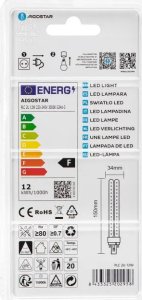 Świetlówka kompaktowa Aigostar  Świetlówka tuba LED PLC 2U 12W biała ciepła Świetlówka tuba LED PLC 2U 12W biała ciepła 7