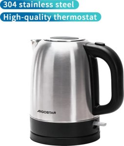 Czajnik Aigostar  1850-2200W 1,7L czajnik elektryczny ze stali nierdzewnej 1850-2200W 1,7L czajnik elektryczny ze stali nierdzewnej 2