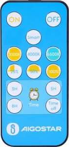 Naświetlacz Aigostar  Solarna Tuba świetlna LED 50W 3000K/4000K/6500k Tuba świetlna LED 50W 3000K/4000K/6500k 5