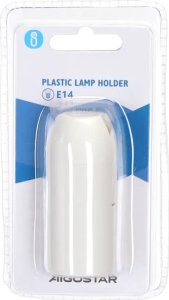 Aigostar  Oprawka żarówki E14 z tworzywa sztucznego, skręcana i z Oprawka żarówki E14 z tworzywa sztucznego, skręcana i z 4