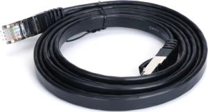 Aigostar  Kabel sieciowy CAT7 1,5 m czarny Kabel sieciowy CAT7 1,5 m czarny 1