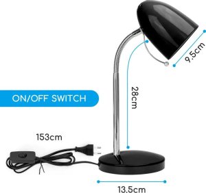 Lampka biurkowa Aigostar  czarna 3