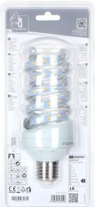 Aigostar  Żarówka spiralna LED E27 18W biała ciepła Świetlówka spiralna LED E27 18W biała ciepła 3