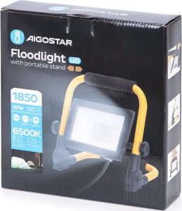Aigostar  Przenośna lampa robocza halogen led z podstawką 20W 6500K kabel 1,8m Przenośna lampa robocza halogen led z podstawką 20W 6500K kabel 1,8m 4