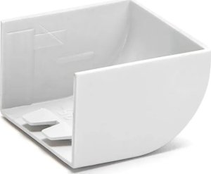 Aigostar  Kwadratowa listwa z PVC biała zaślepka 40 * 25 mm 4 szt. Kwadratowa listwa z PVC biała zaślepka 40 * 25 mm 4 szt. 2