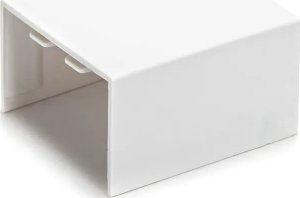Aigostar  Kwadratowa listwa z PVC biała łącznik 40 * 25 mm 4 szt. Kwadratowa listwa z PVC biała łącznik 40 * 25 mm 4 szt. 2
