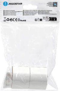 Aigostar  Kwadratowa listwa z PVC biała kolanko zewnętrzne 40 * 25 mm 4 szt. Kwadratowa listwa z PVC biała kolanko zewnętrzne 40 * 25 mm 4 szt. 5