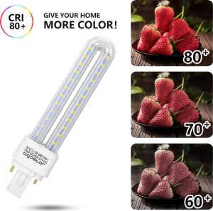 Świetlówka kompaktowa Aigostar  Tuba LED PLC 2U 12W biała zimna Świetlówka tuba LED PLC 2U 12W biała zimna 4