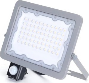 Naświetlacz Aigostar  Halogen LED   z czujnikiem 50W neutralny LED Światło strumieniowe z ultracienką soczewką  z czujnikiem 50W 1