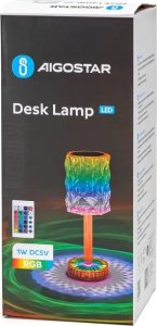 Lampa stołowa Aigostar  Ambientowa lampa stołowa 1W RGB Ambientowa lampa stołowa 1W RGB 5