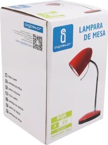 Lampka biurkowa Aigostar  Lampa biurkowa bez źródła światła Czerwona E27 Lampa biurkowa bez źródła światła Czerwona E27 6