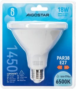 Aigostar  Żarówka punktowa skupiona LED PAR38 E27 18W Żarówka punktowa skupiona LED PAR38 E27 18W 3