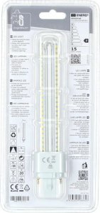 Świetlówka kompaktowa Aigostar  Świetlówka tuba LED PLC 2U 15W biała zimna Świetlówka tuba LED PLC 2U 15W biała zimna 6