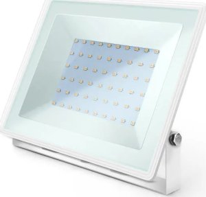 Naświetlacz Aigostar  Halogen LED Ultracienki reflektor biały  50W LED Ultracienki reflektor biały  50W Odlewanie ciśnieniowe 1