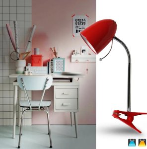 Lampka biurkowa Aigostar  czerwona 2