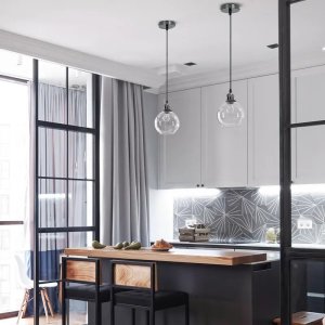 Aigostar  Oprawka żarówki E27 z metalu z przewodem 2x0.75mm 1 m czarna Oprawka żarówki E27 z metalu z przewodem 2x0.75mm 1 m czarna 7