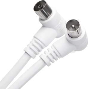 Kabel Aigostar  Kabel antenowy kąt prosty 25 m biały Kabel antenowy kąt prosty 25 m biały 4