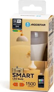 Aigostar  Inteligentna żarówka WiFi WB A60 E27 15W RGB+CCT Inteligentna żarówka WiFi WB A60 E27 15W RGB+CCT 4