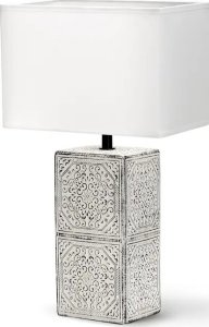 Lampa stołowa Aigostar  Ceramiczna lampa stołowa E14 Ceramiczna lampa stołowa bez źródła światła E14 1