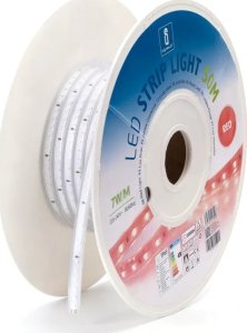 Taśma LED Aigostar  Taśma LED z układem scalonym Czerwona 50m 8mm Taśma LED z układem scalonym Czerwona 50m 8mm 1