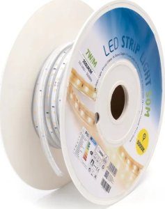 Taśma LED Aigostar  Taśma LED z układem scalonym Żółta 50m 8mm Taśma LED z układem scalonym Żółta 50m 8mm 1