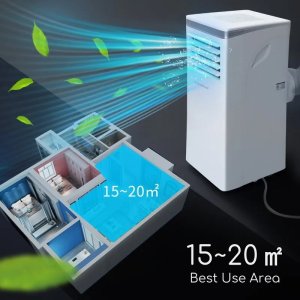 Klimatyzator Aigostar  Inteligentny klimatyzator przenośny sterowanie Wi-Fi 9000 BTU 2