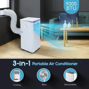 Klimatyzator Aigostar  Inteligentny klimatyzator przenośny sterowanie Wi-Fi 9000 BTU 4