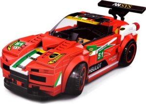 Jokomisiada Klocki sportowe auto 164 elem. + naklejki ZA4289 2