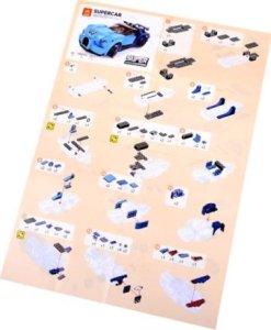 Jokomisiada Klocki techniczne samochód auto 139 ele ZA4288 5