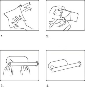 Smart Hardware UCHWYT WIESZAK NA PAPIER TOALETOWY SREBRNY 5