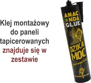 Ravio Tapicerowana garderoba Nela I w kolorze grafitowym i tkaninie Trinity 16 10