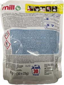 Mill Kapsułki do prania kolorowych tkanin 30 szt Mill duo caps 3