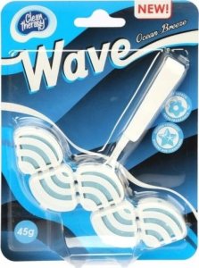 Ravi Kostka toaletowa Wave 45g Ocean Breeze Clean Therapy do WC 1