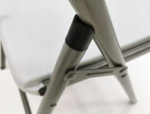 kontrast Solidne krzesło składane ogrodowe catering PARTY 47x58x87 cm białe 8