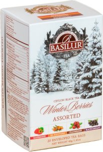 Basilur Basilur WINTER BERRIES zestaw czarnych herbat ZIMOWE JAGODY saszetki - 20 x 2 g 1